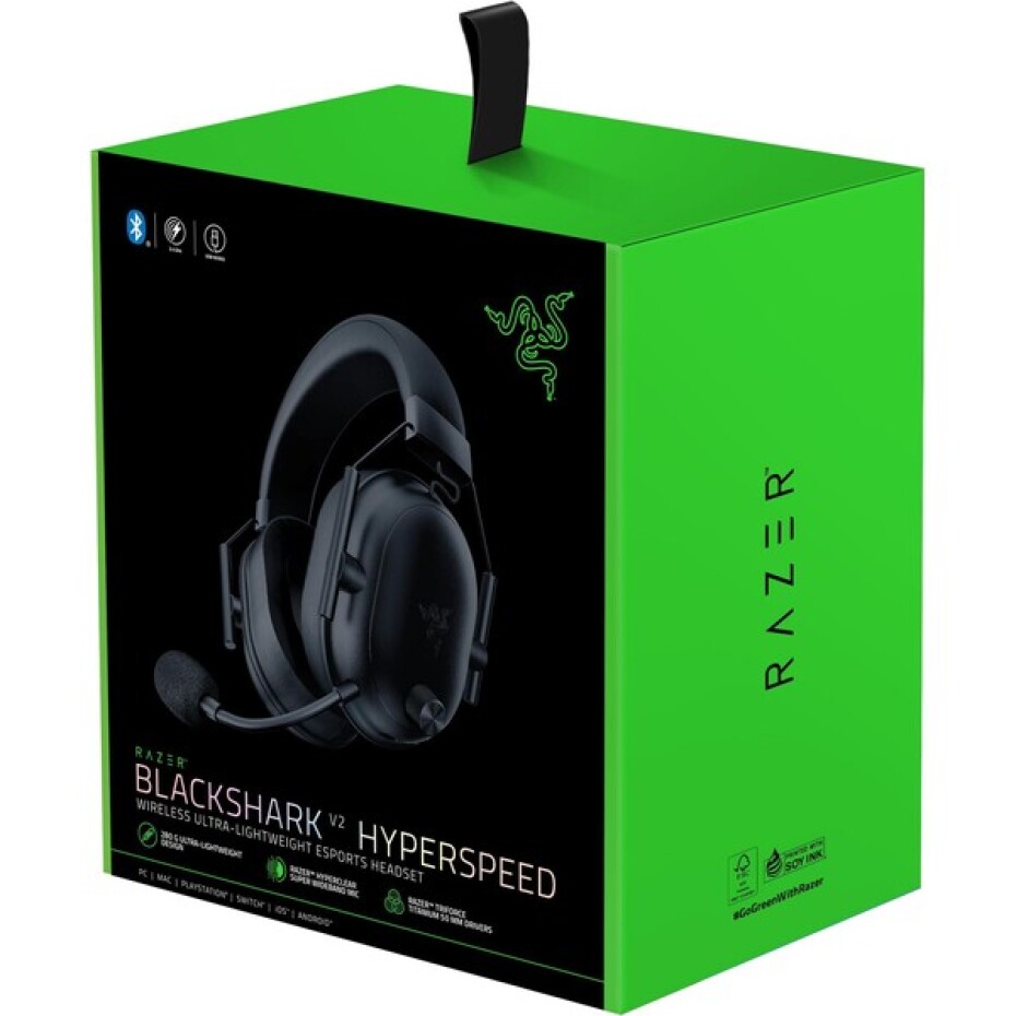 Razer BlackShark V2 HyperSpeed herní skluchátka černá - main (4)