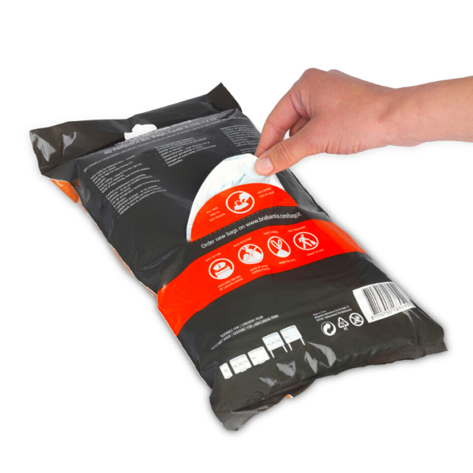 Sáčky do odpadkového koše X PERFECTFIT 10-12 l, sada 40 ks, Brabantia - main (1)