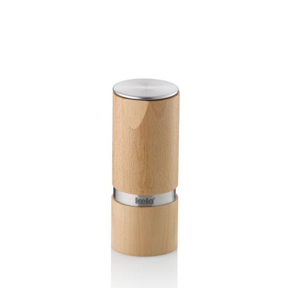 KELA Mlýnek na pepř a sůl KAURI Buk 13 cm KL-12190 - main (0)