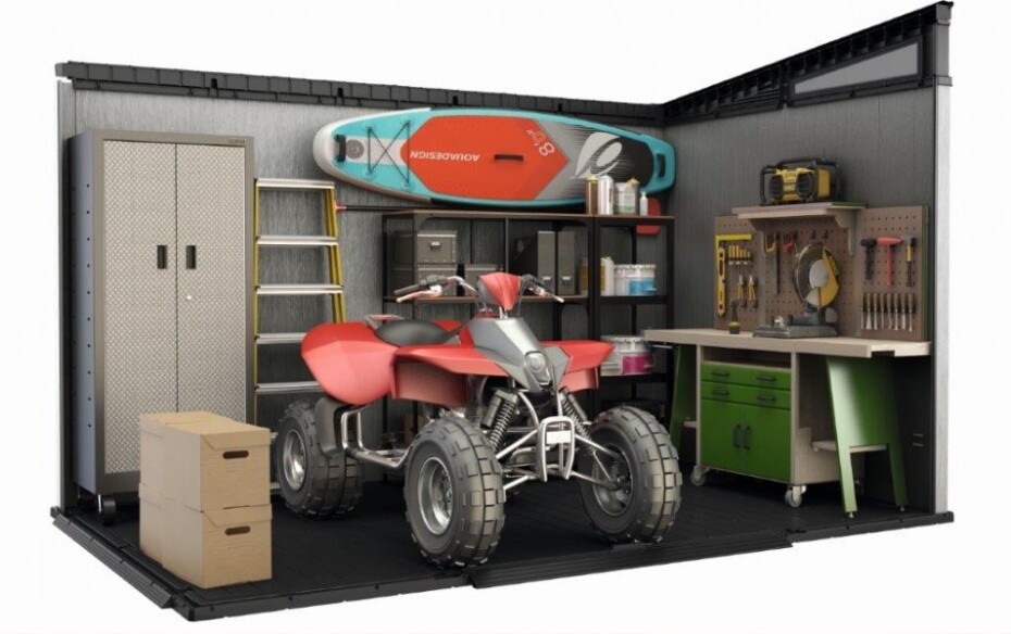 Keter Zahradní domek Keter Artisan 11x7 šedý/antracit KT-610379 - main (2)