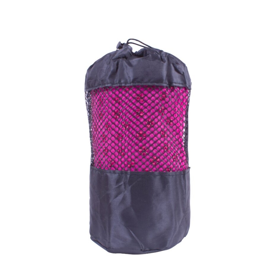 Yoga ručník Sportago anti-slip, růžový - main (1)
