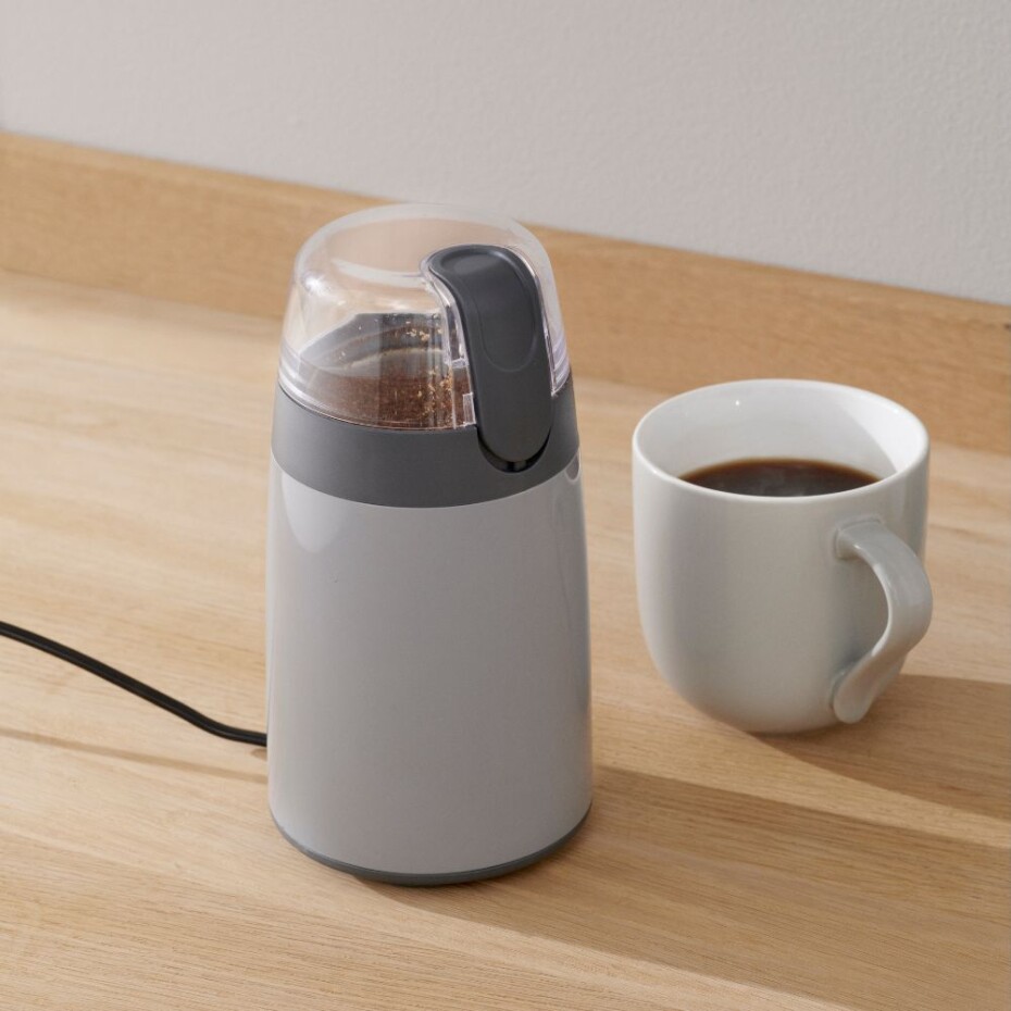 Elektrický mlýnek na kávu EMMA 19 cm, šedá, Stelton - main (1)
