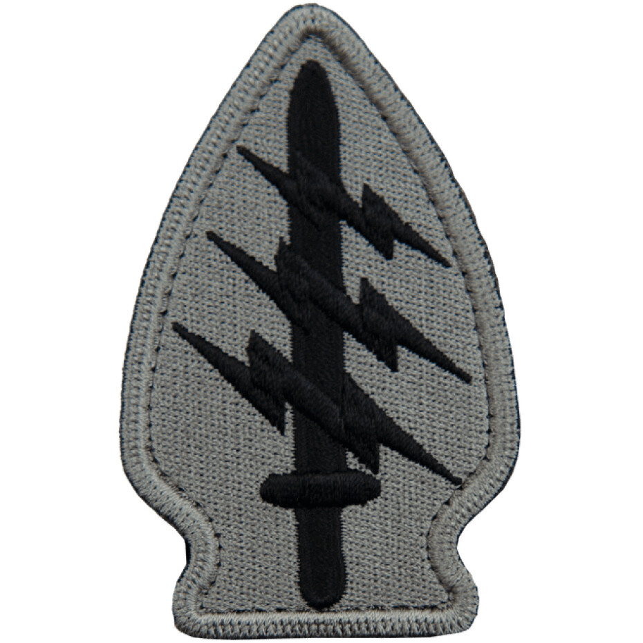 Nášivka: SPECIAL FORCES - znak [bsz] šedá | černá - main (0)