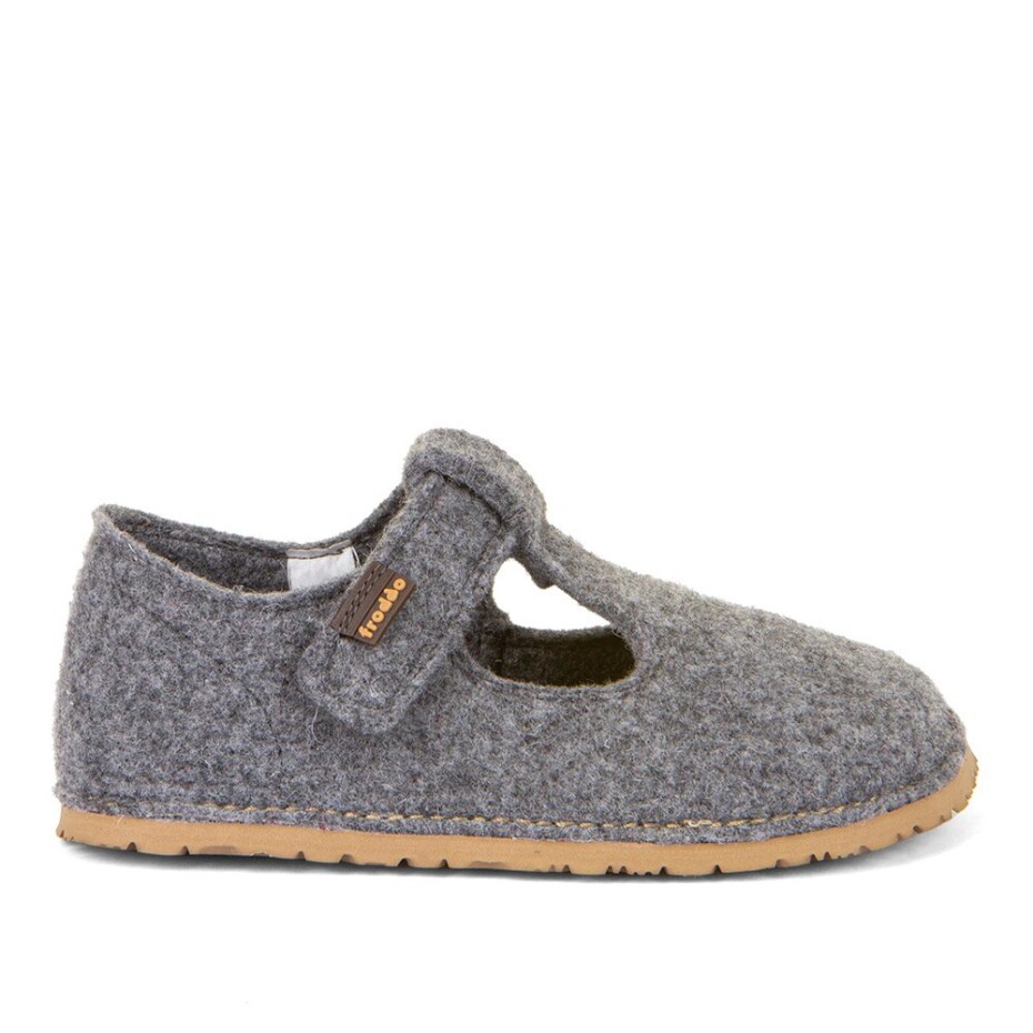 Chlapecké barefoot bačkory FLEXY WOOLY Gray; Froddo; G1700378-2; šedá - 29 - main (4)