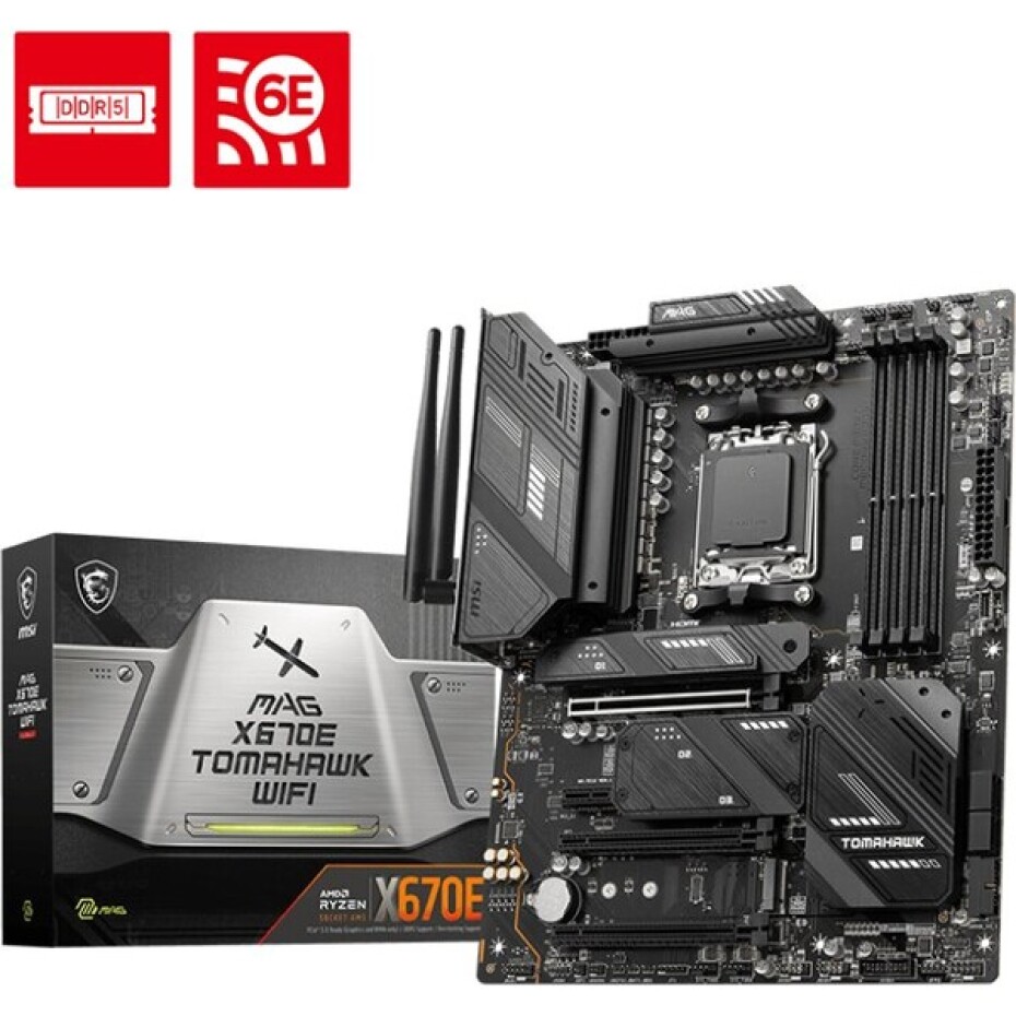 MSI MAG X670E TOMAHAWK WIFI AMD X670 - main (4)