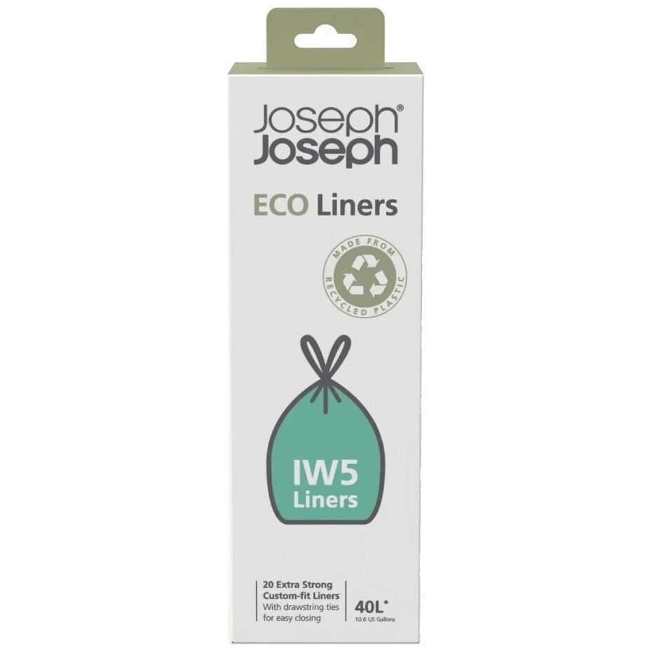 Joseph Joseph Sáčky do odpadkového koše TITAN 20 / PORTA IW5 ECO LINERS 30133 40 l, 20 ks, extra pevné, Joseph Jos - main (0)