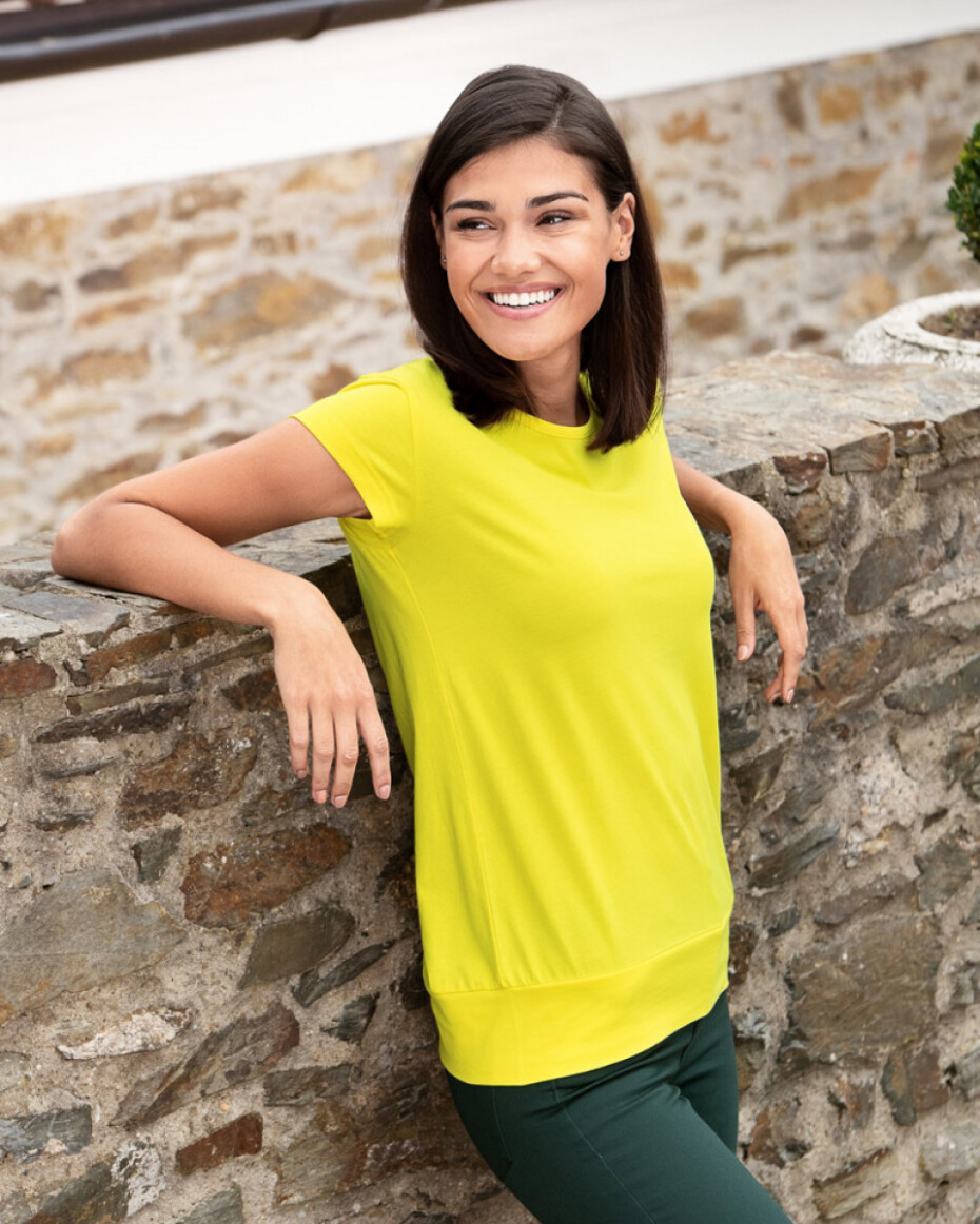 Triko dámské City 120 - XS-XXL - citronová - main (3)