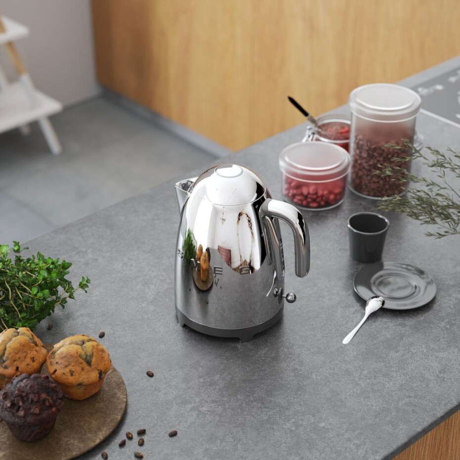 Rychlovarná konvice KLF03SSEU 1,7 l, chromová, SMEG - main (3)