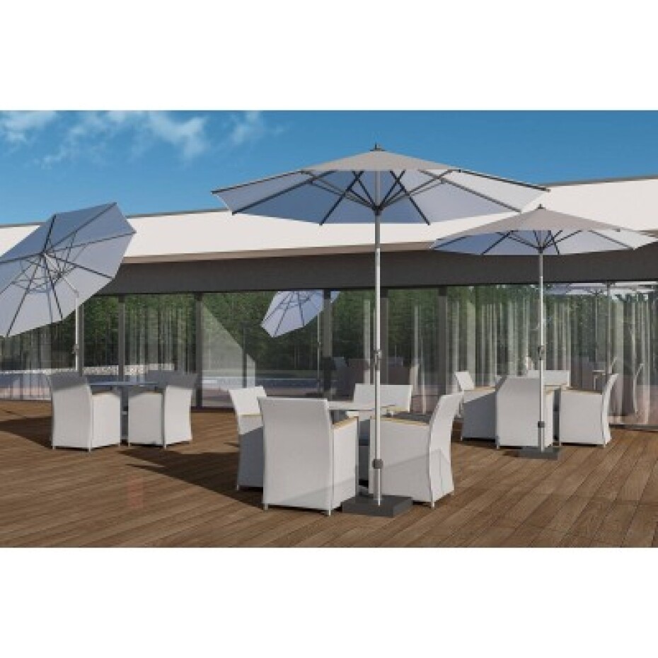 Zumm Garden Furniture® Zahradní stůl vic bílý - main (1)