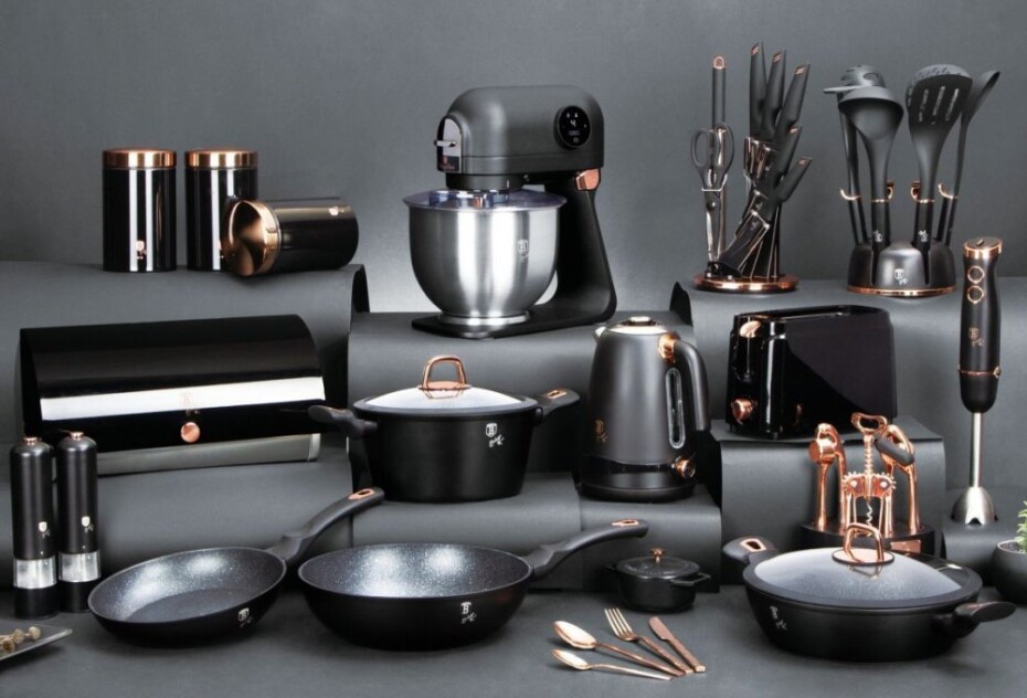 BERLINGERHAUS Elektrický vařič jednoplotýnkový 1500 W Black Rose Collection BH-9437 - main (1)