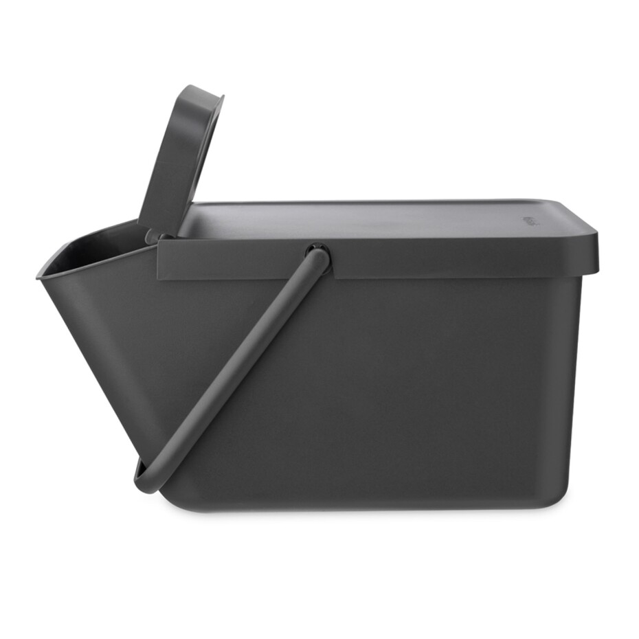 Odpadkový koš SORT & GO 20 l, stohovatelný, šedá, Brabantia - main (8)