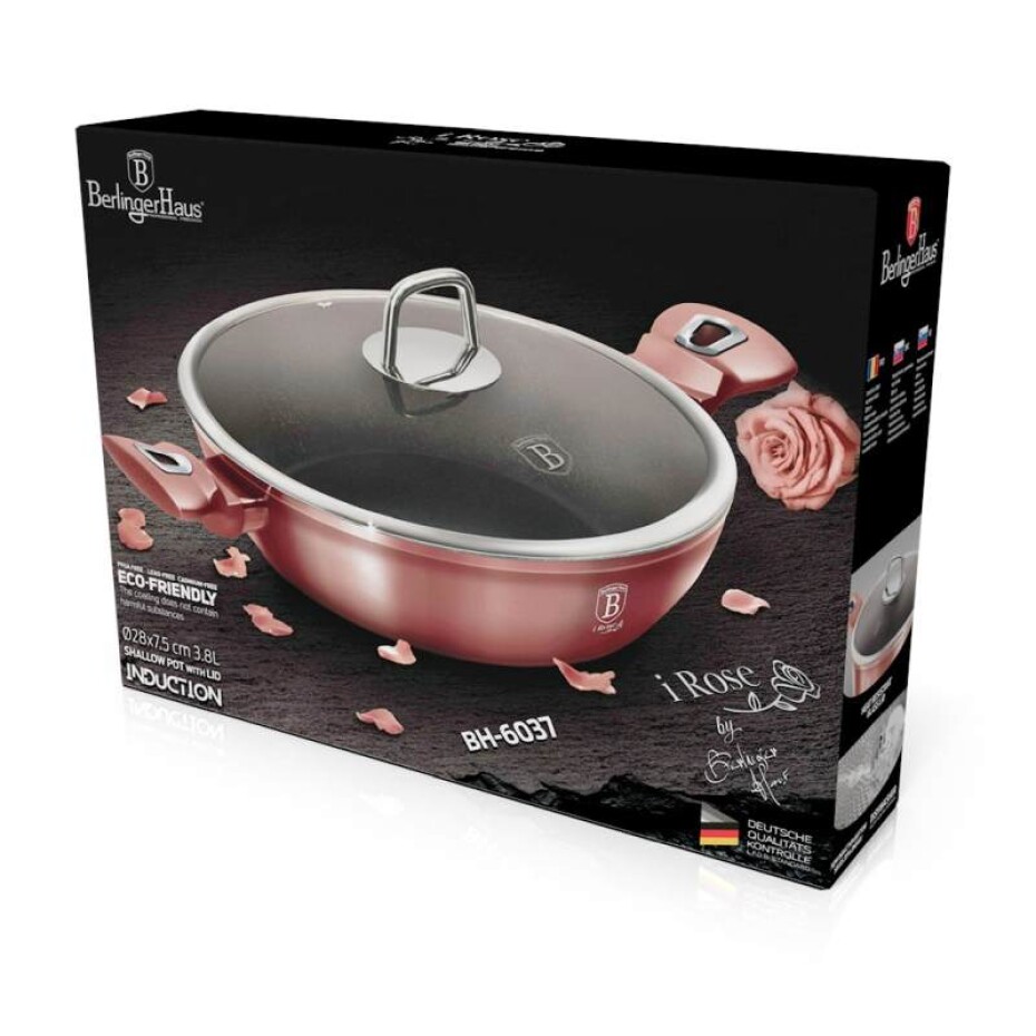 BERLINGERHAUS Pekáč s poklicí s titanovým povrchem 28 cm I-Rose Edition  BH-6037 - main (6)