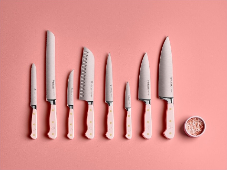 Santoku nůž CLASSIC COLOUR 17 cm, růžová himalájská sůl, Wüsthof - main (5)