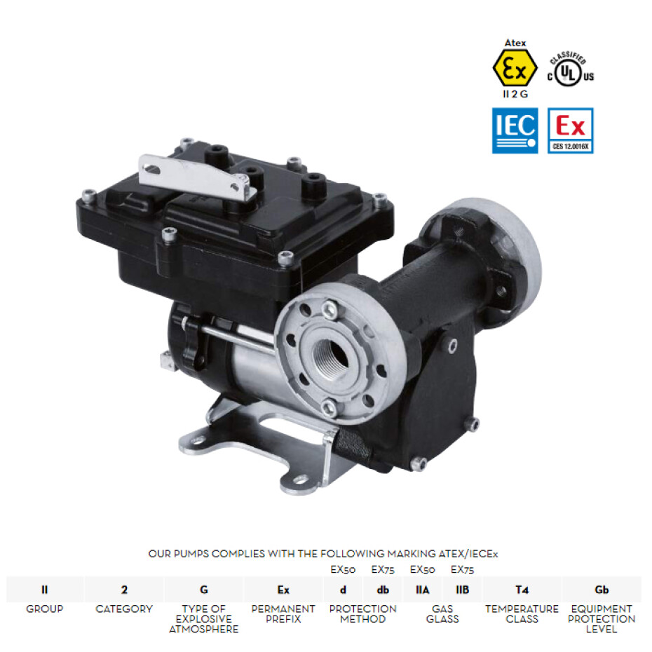Čerpadlo PIUSI EX50 230V AC ATEX - main (2)