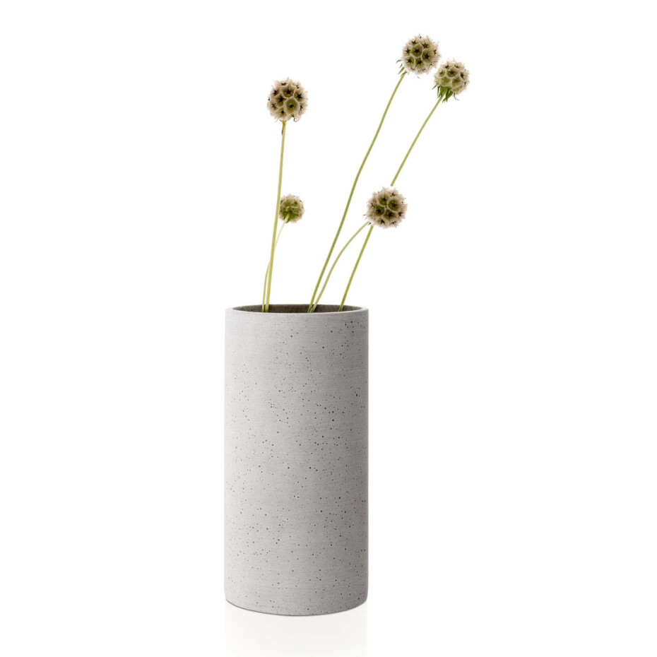 Váza Coluna velikost M světle šedá BLOMUS - main (1)