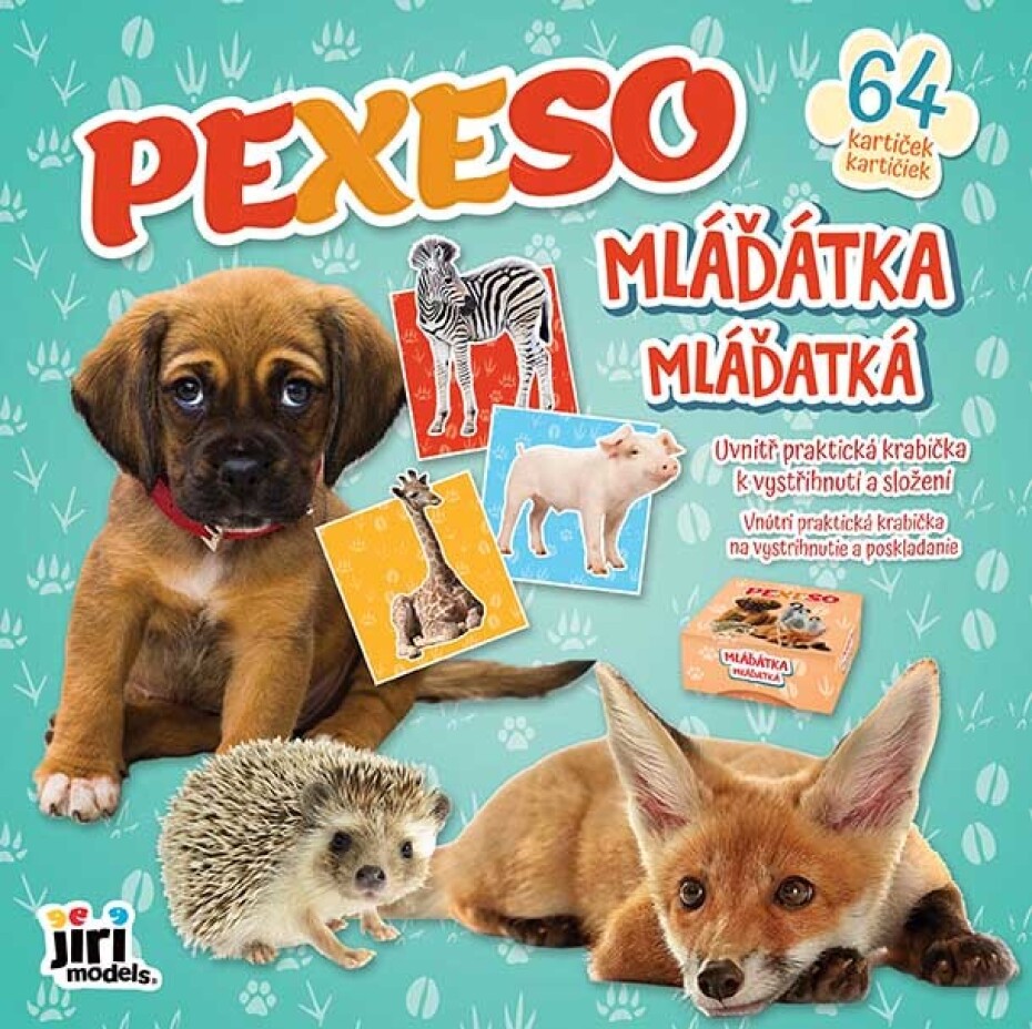 Pexeso v sešitu/ Mláďátka - main (0)