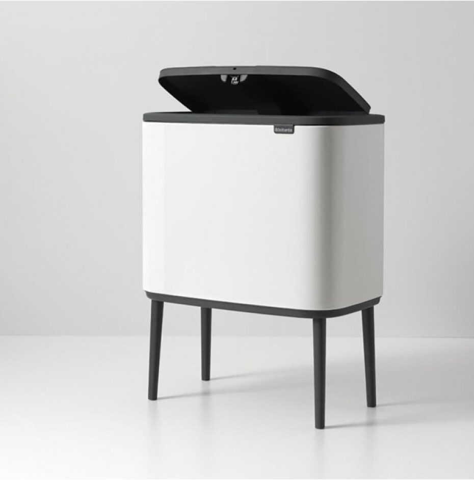 Dotykový odpadkový koš BO TOUCH BIN 3 x 11 l, bílá, Brabantia - main (9)