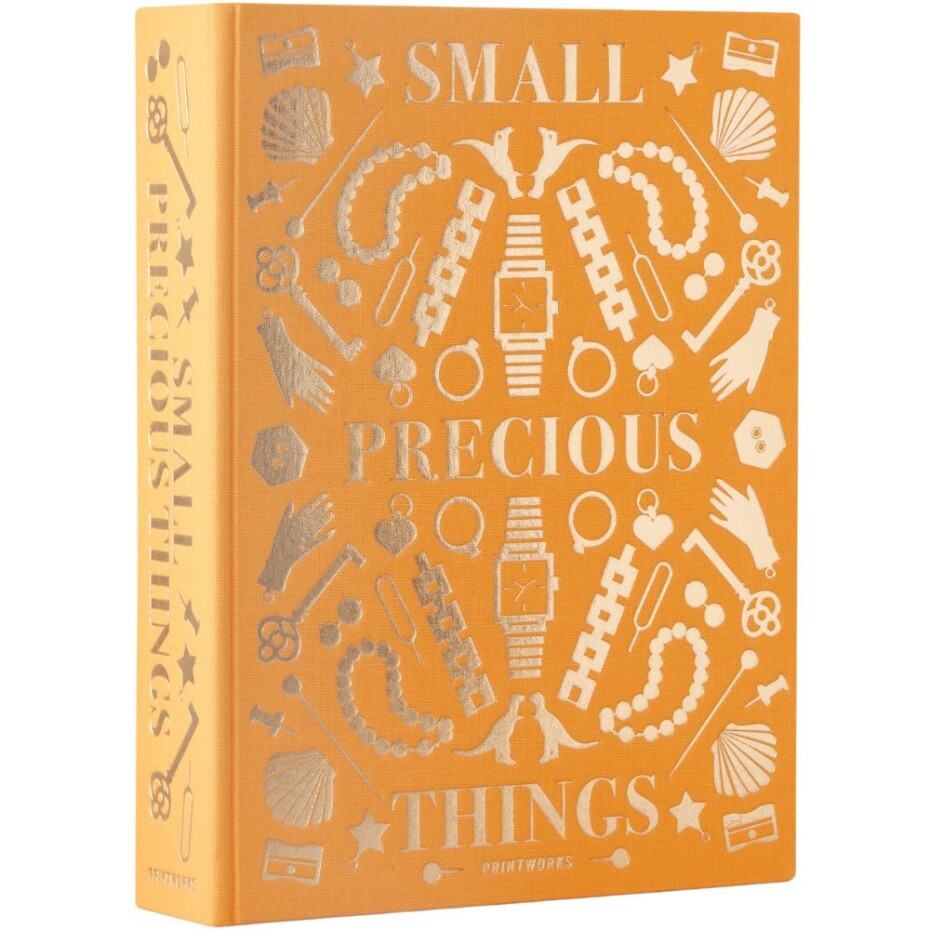 Box na šperky PRECIOUS THINGS, žlutá, Printworks - main (0)