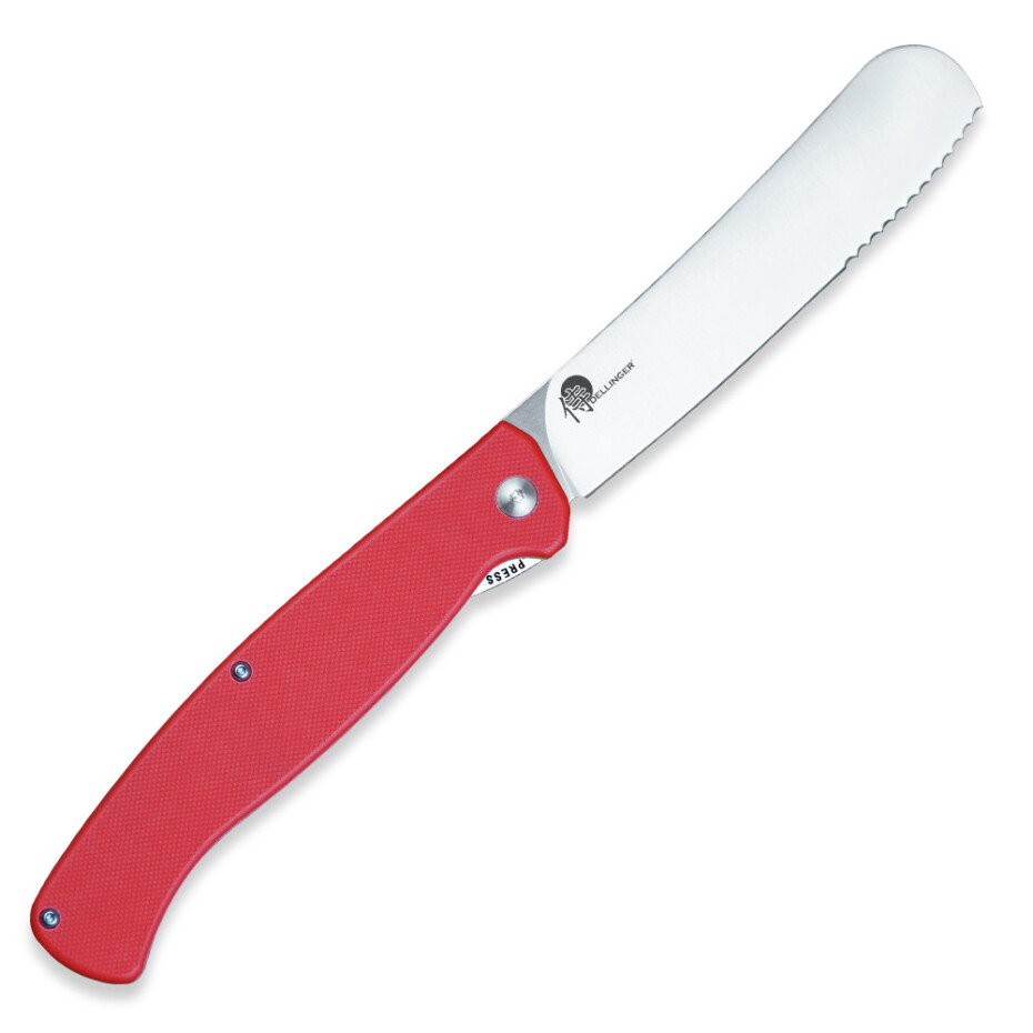 Kapesní nůž EASY 11 cm, červená, Dellinger - main (3)