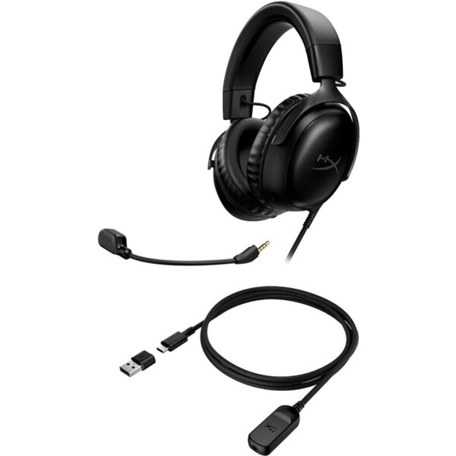 HyperX Cloud III herní headset černý - main (4)