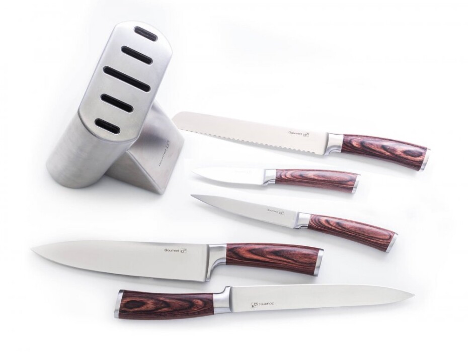 G21 Sada nožů G21 Gourmet Steely 5 ks + nerez blok G21-60022164 - main (7)