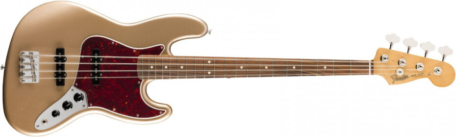 Fender Vintera 60s Jazz Bass Firemist Gold Pau Ferro - main (0)
