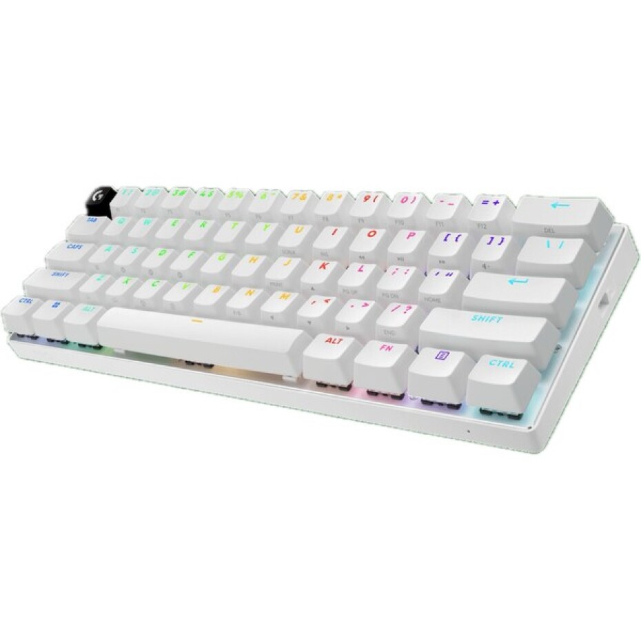 Logitech PRO X 60 LIGHTSPEED Tactile herní mechanická klávesnice (US) bílá - main (2)