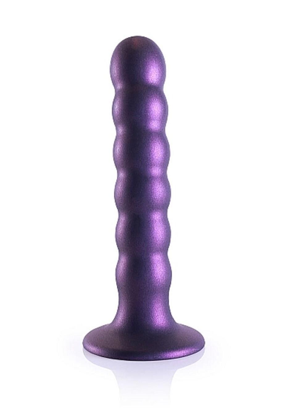 Ouch! Beaded Silicone G-Spot Dildo - main (4)