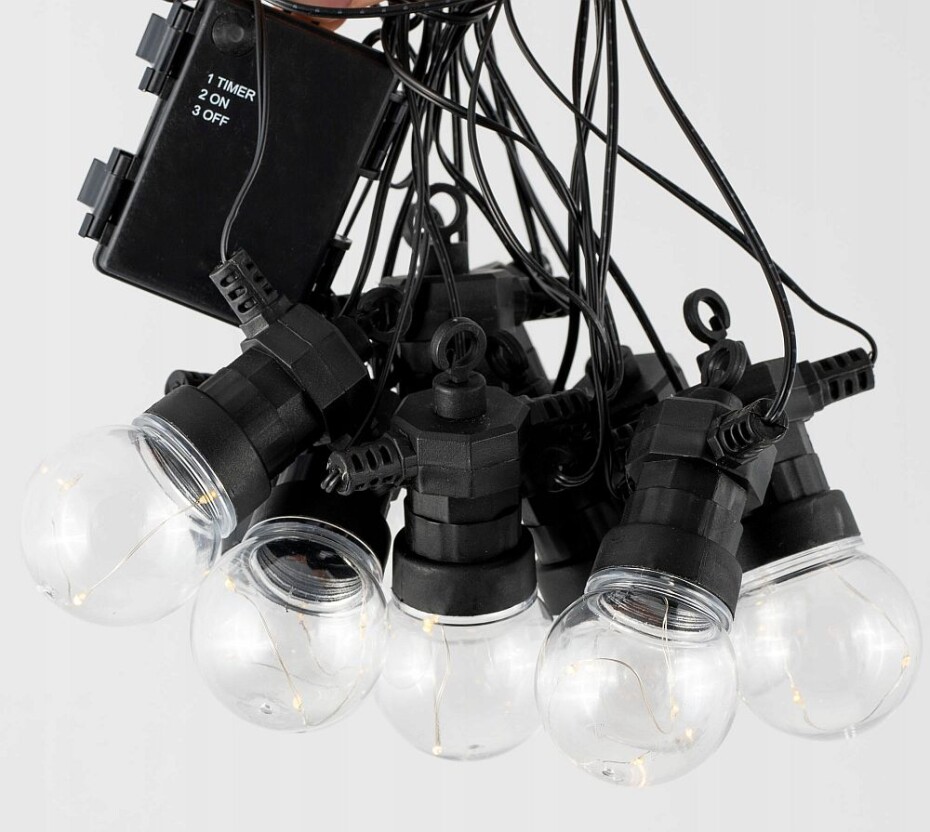 PROGARDEN Světelný řetěz LED PARTY 10 žárovek 30LED KO-AF5500700 - main (2)