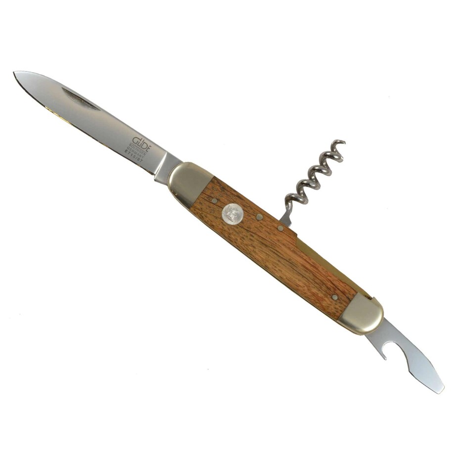 Kapesní nůž ALPHA OAK 7 cm, hnědá, Güde Solingen - main (0)