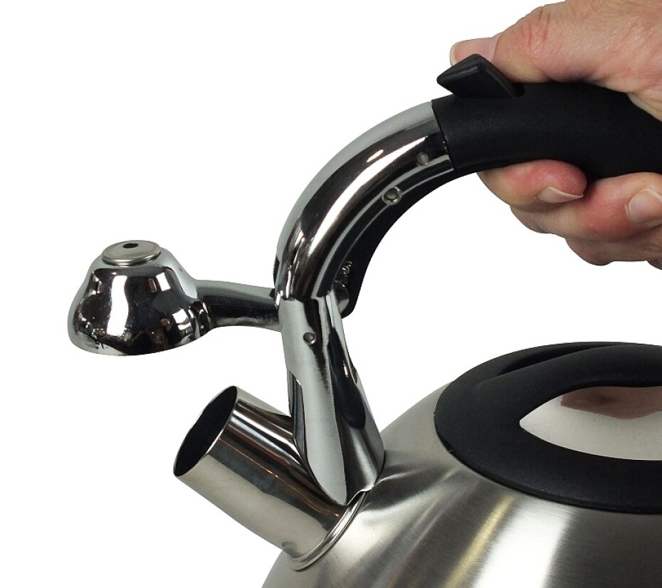 KELA Konvice pískací VARUS, nerez 3 l, stříbrná KL-11655 - main (1)