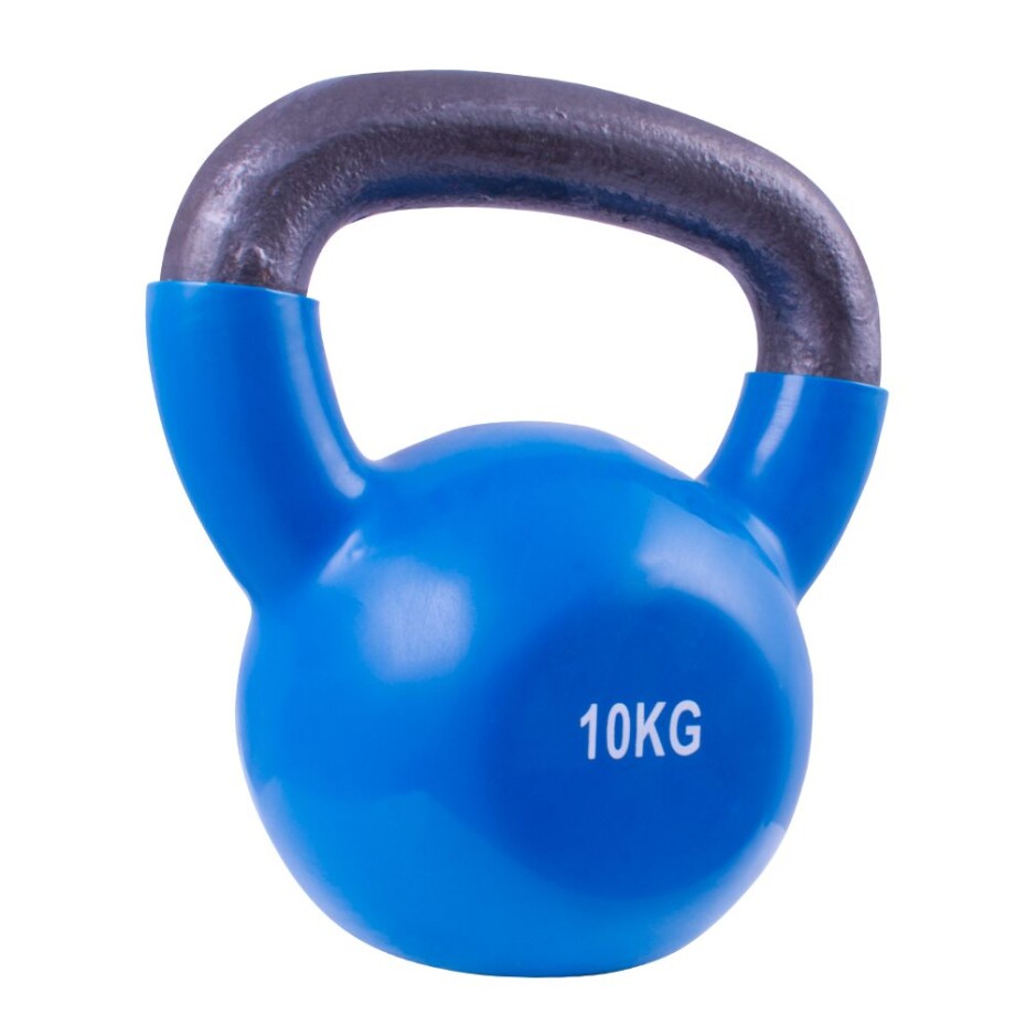 Sportago kovový vinyl Kettlebell 10 kg - main (3)
