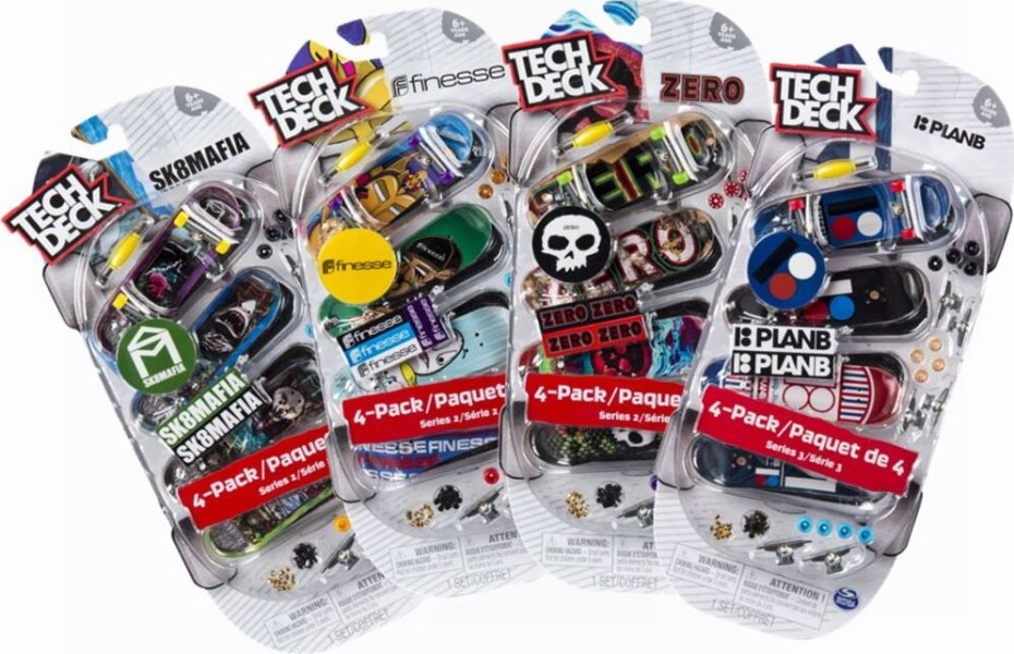 TECH DECK FINGERBOARD ČTYŘBALENÍ - main (0)