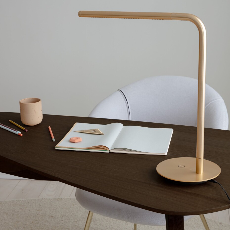 Stolní lampa OMNI 46 cm, zlatá, hliník, Umage - main (3)