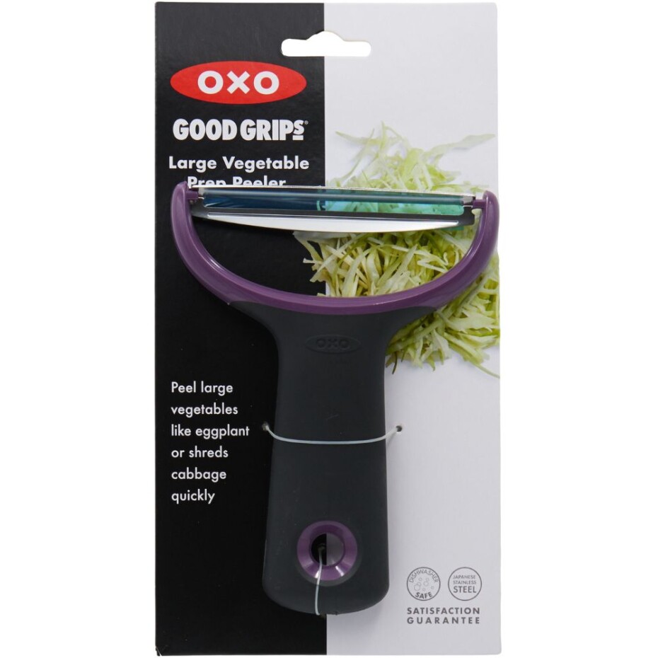 Škrabka na zeleninu GOOD GRIPS 13 cm, fialová, plast, OXO - main (9)