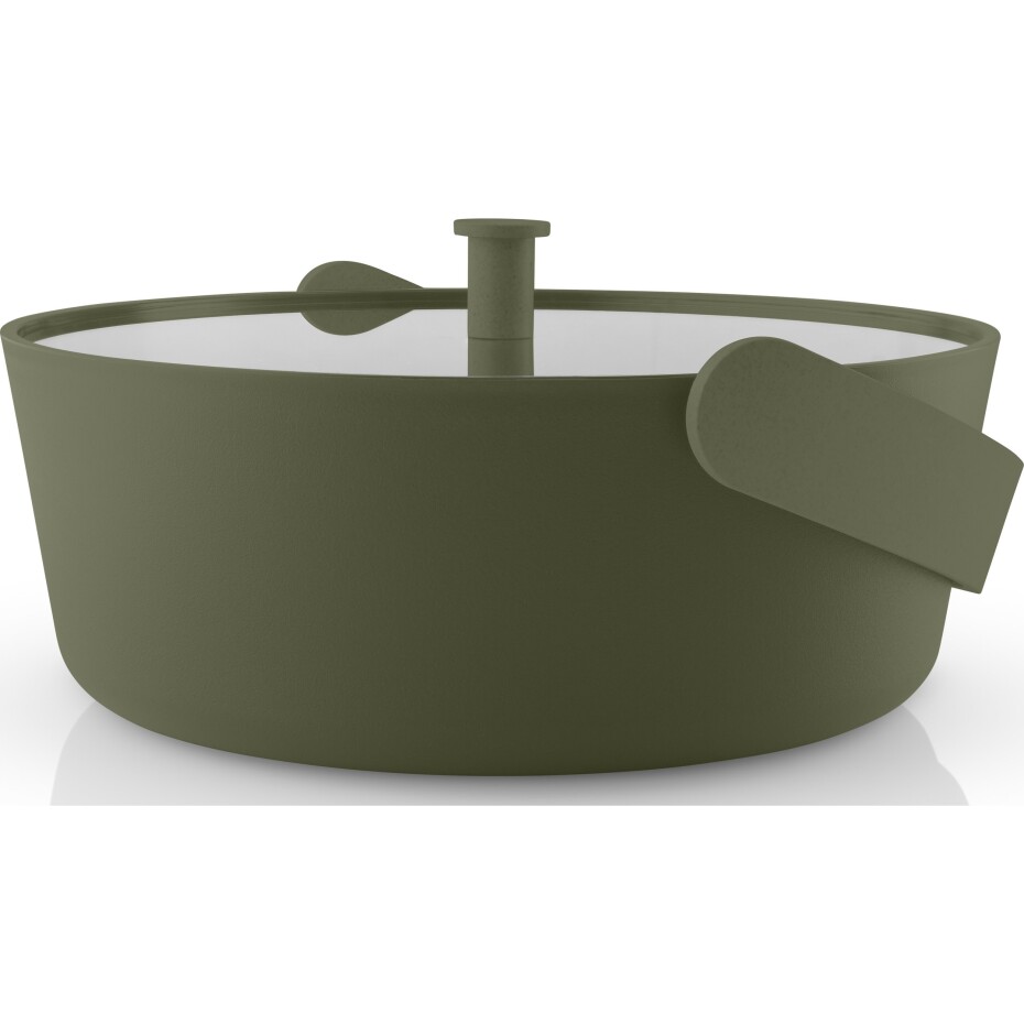 Napařovací nádoba GREEN TOOL 2 l, do mikrovlnky, zelená, sklo / plast, Eva Solo - main (3)