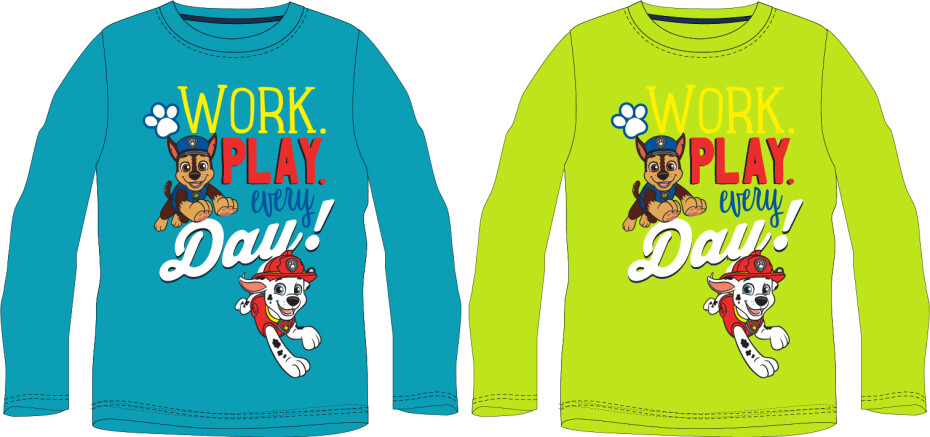 Paw Patrol - Tlapková patrola -Licence Chlapecké tričko - Paw Patrol 52022052, zelinkavá Barva: Zelená, Velikost: 116 - main (0)
