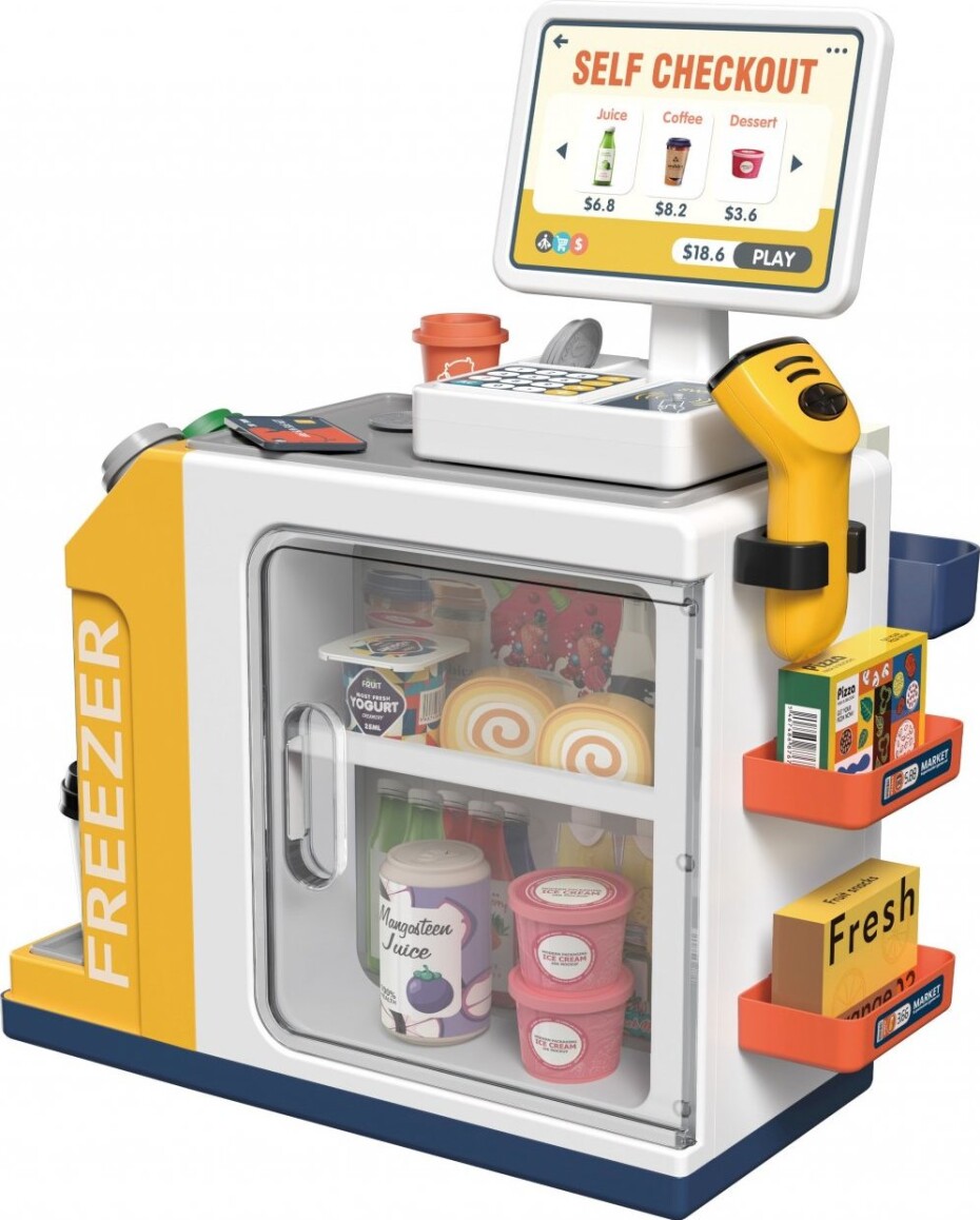 Supermarket set s efekty 20,5x37x41 cm - main (0)