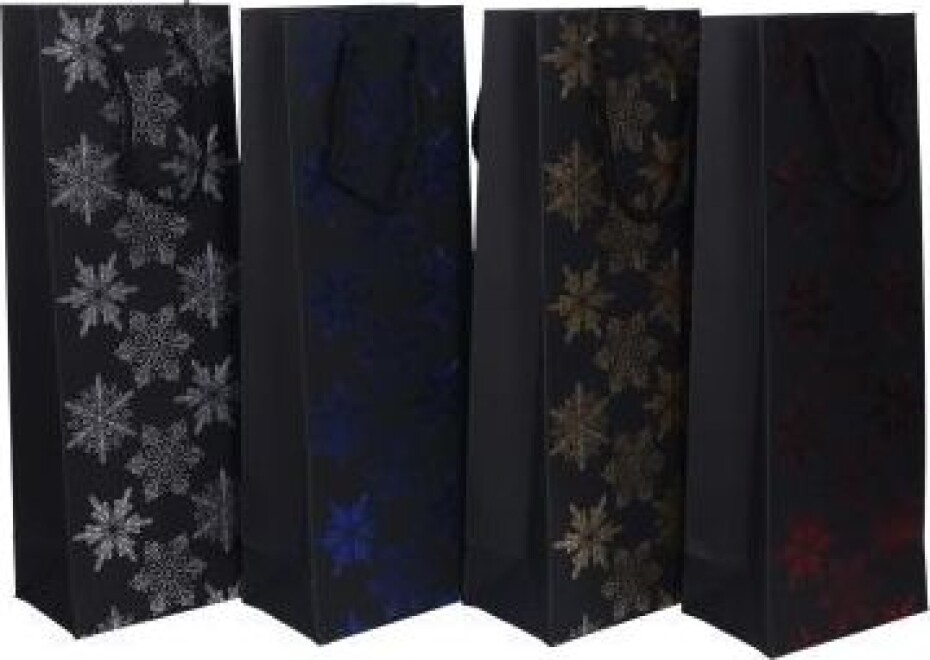 Wiky Dárková taška na láhev M 12,7x36x8,3cm Vánoce - main (0)