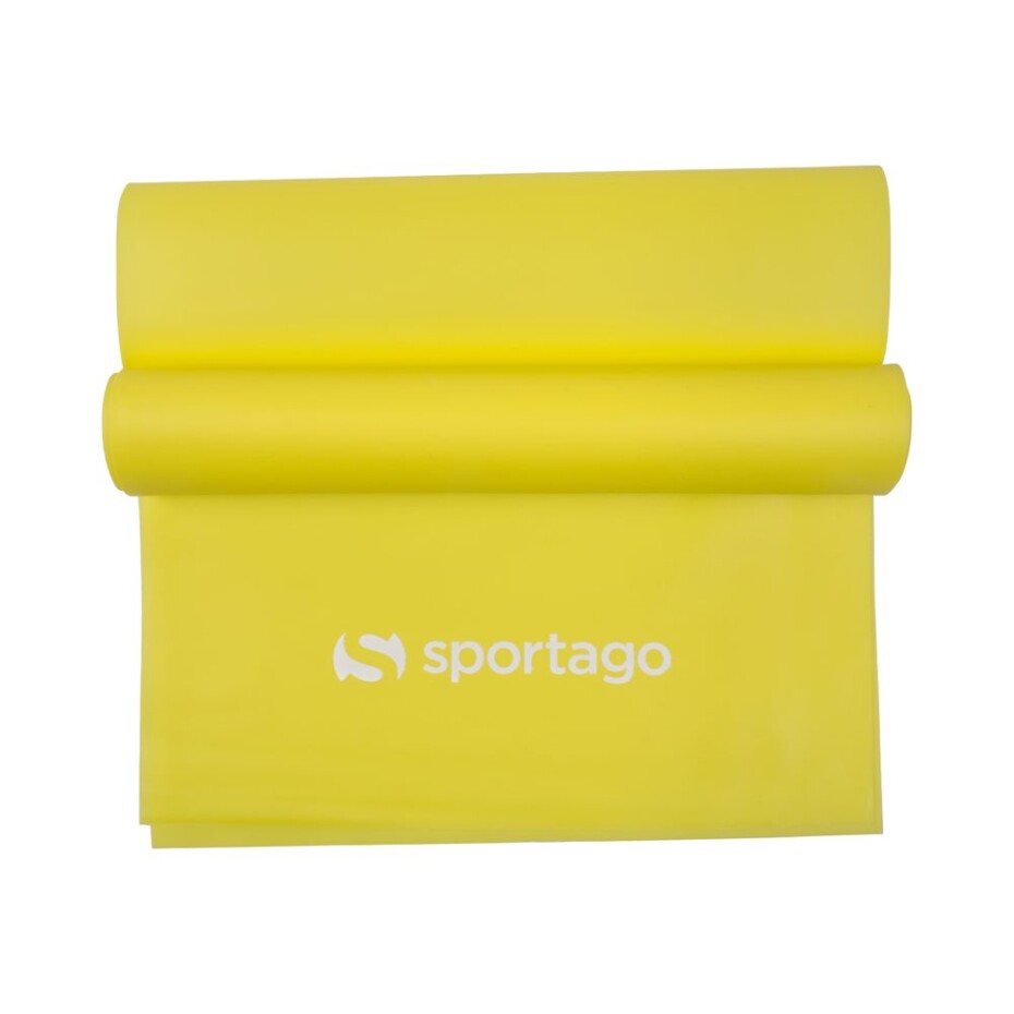 Gumový expandér Sportago Band Light 120 cm, žlutý - main (2)