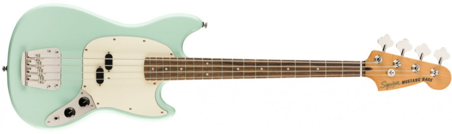 Fender Squier Classic Vibe Mustang Bass 60s Surf Green Laurel - main (0)
