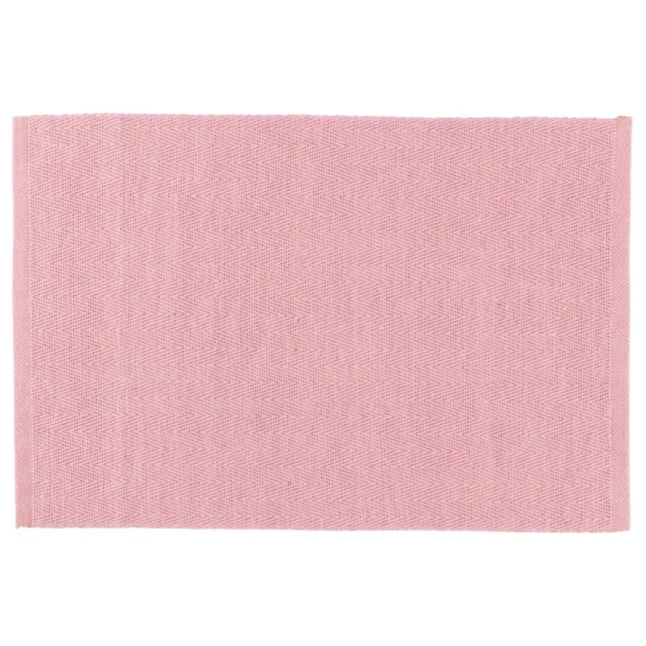 Prostírání HERRINGBONE 43 x 30 cm, růžová, Lyngby - main (0)