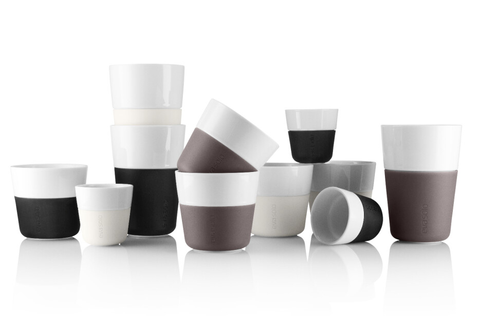 Termohrnek 360 ml, sada 2 ks,  na café latte, šedá, Eva Solo - main (4)