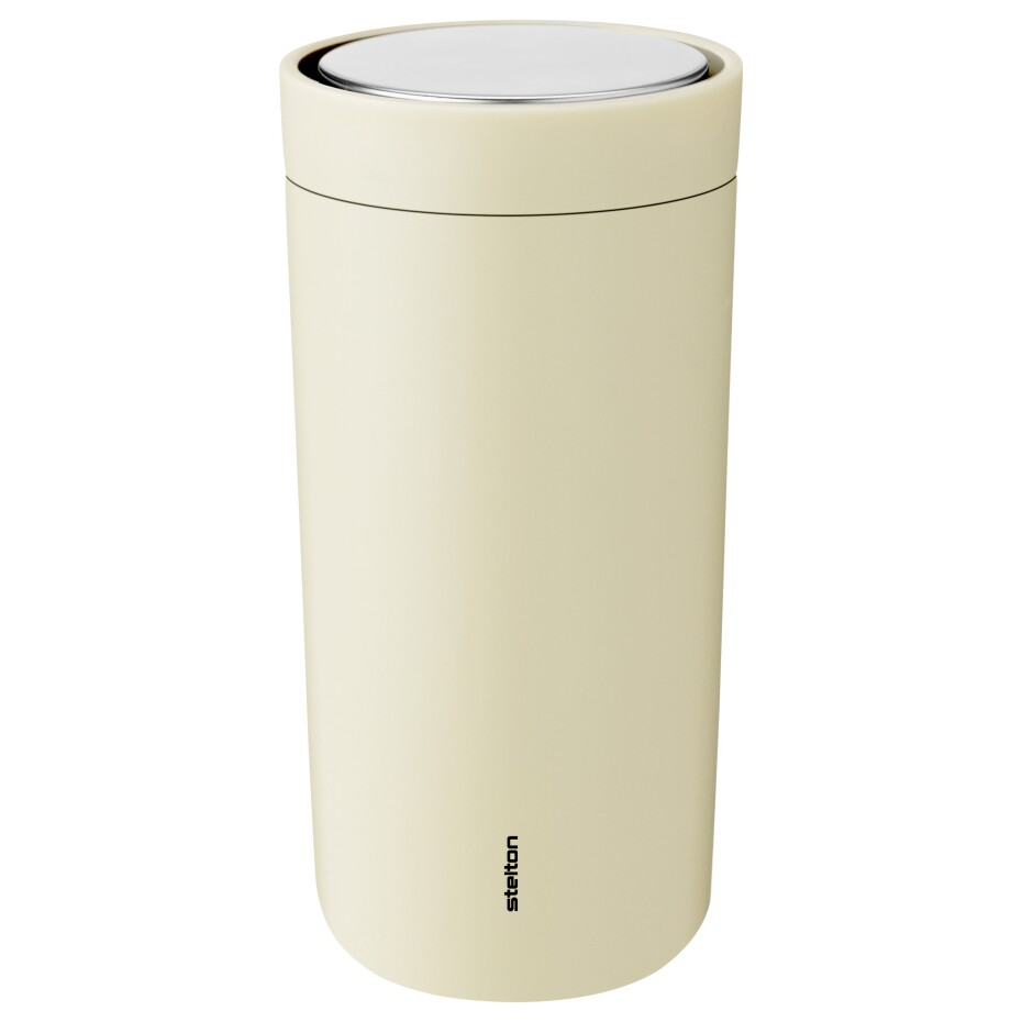 Cestovní hrnek TO GO CLICK 400 ml, jemně žlutá, Stelton - main (0)