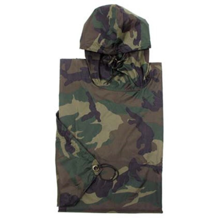 Pláštěnka - pončo ARMY MFH woodland - main (0)