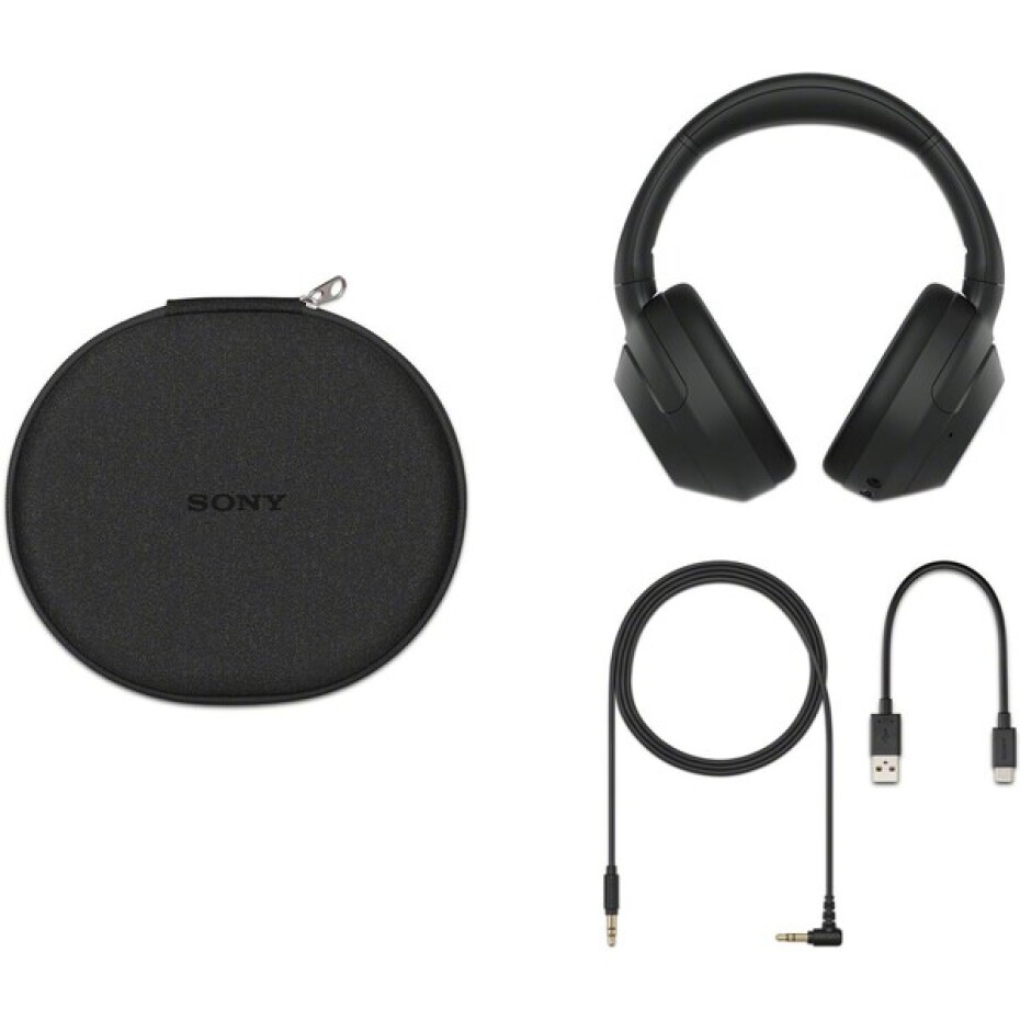 Sony ULT WEAR bezdrátová sluchátka černá - main (2)