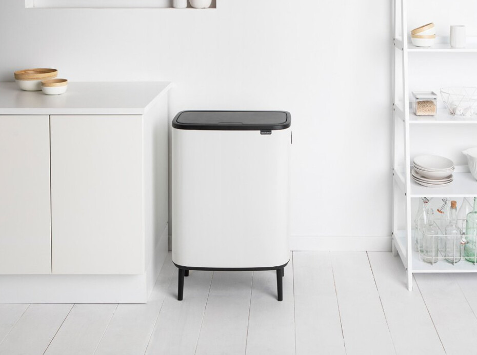 Dotykový odpadkový koš BO TOUCH BIN 60 l, bílá, Brabantia - main (6)