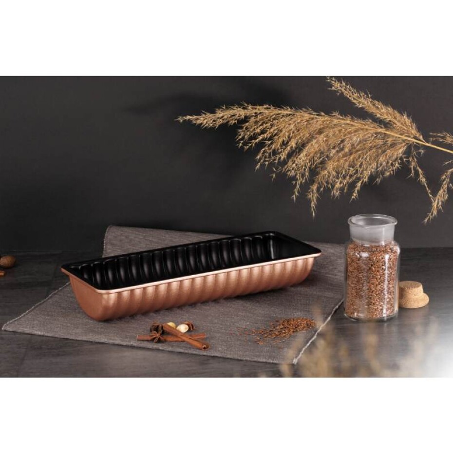 BERLINGERHAUS Forma na srnčí hřbet s nepřilnavým povrchem Rosegold Metallic Line BH-7639 - main (3)