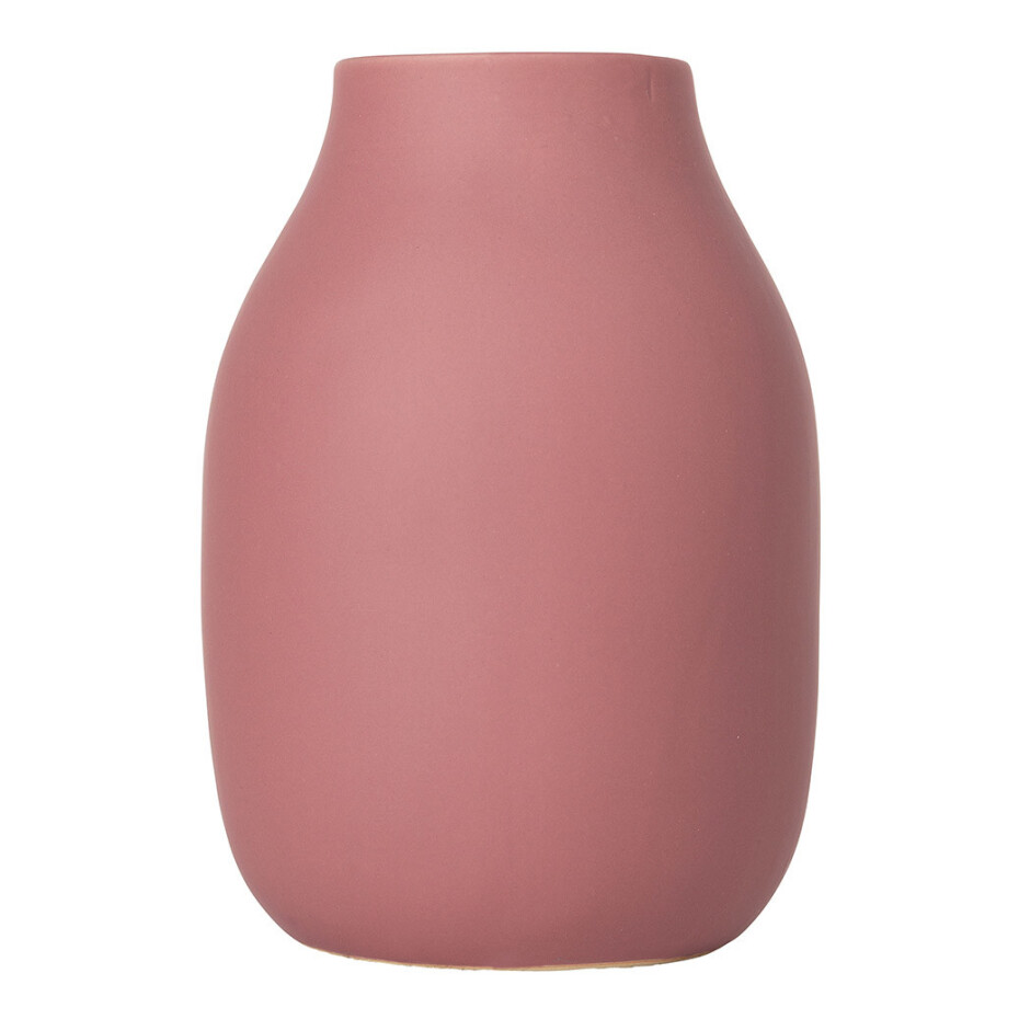 Váza COLORA cihlová Ø 14 cm BLOMUS - main (1)