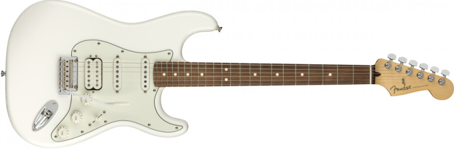 Fender Player Stratocaster HSS Polar White Pau Ferro - main (0)